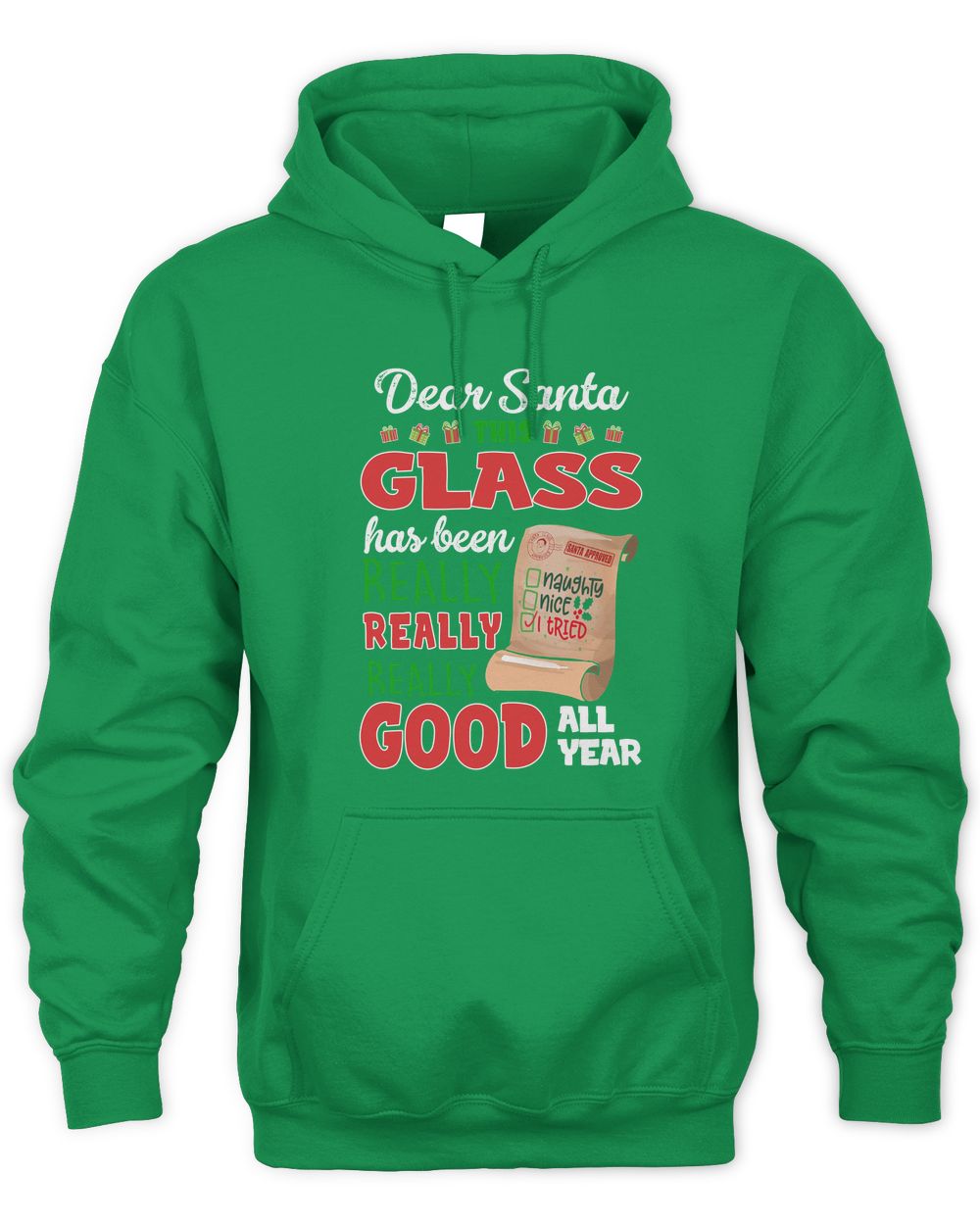 GLASS-TP-XM18-01 Unisex Hoodie irish-green s