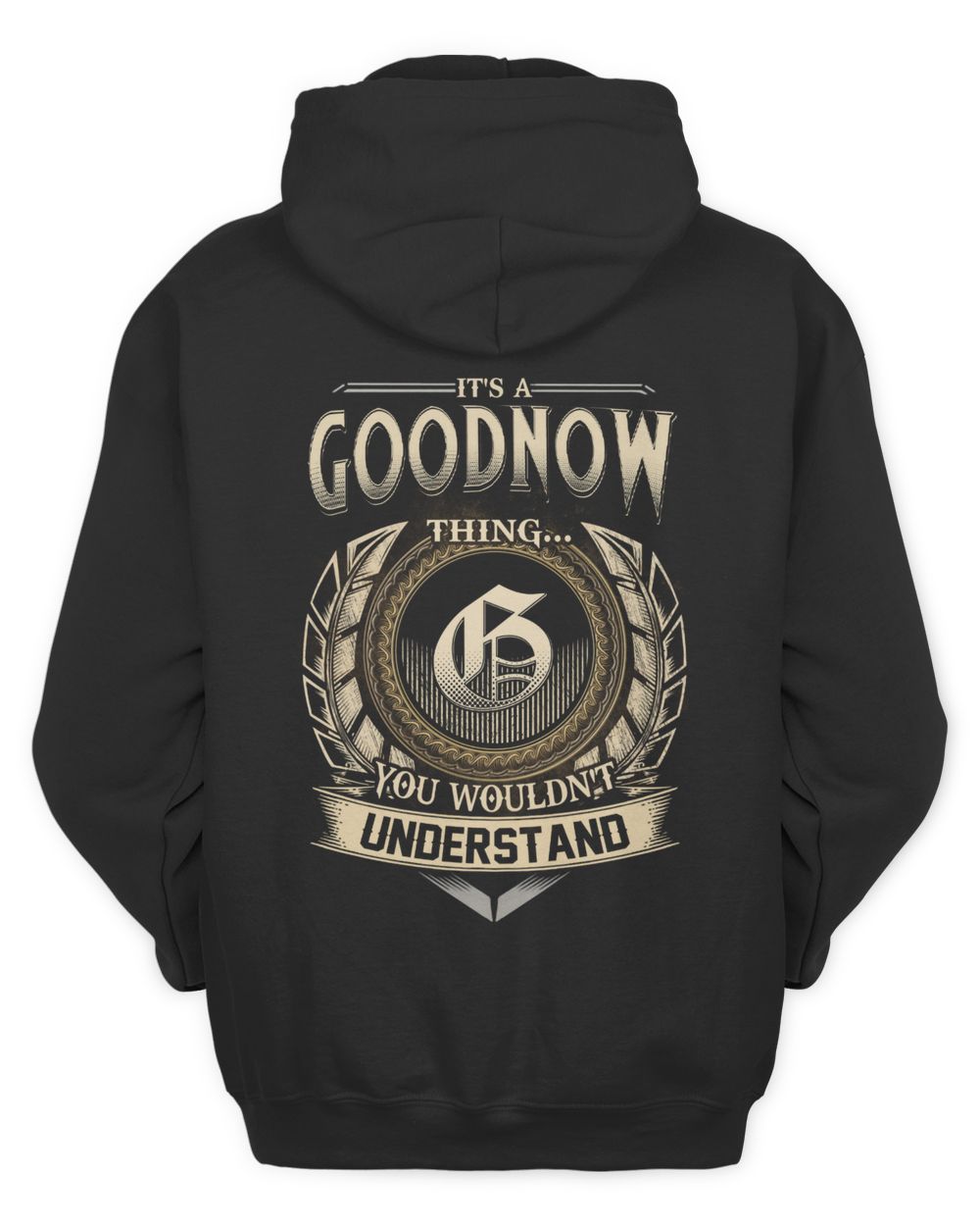 GOODNOW Unisex Hoodie black s