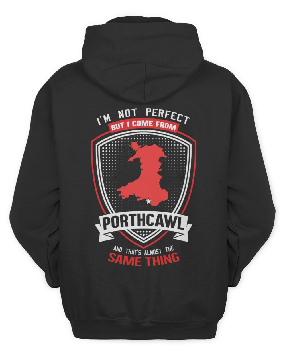 pameng-PORTHCAWL Unisex Hoodie black s
