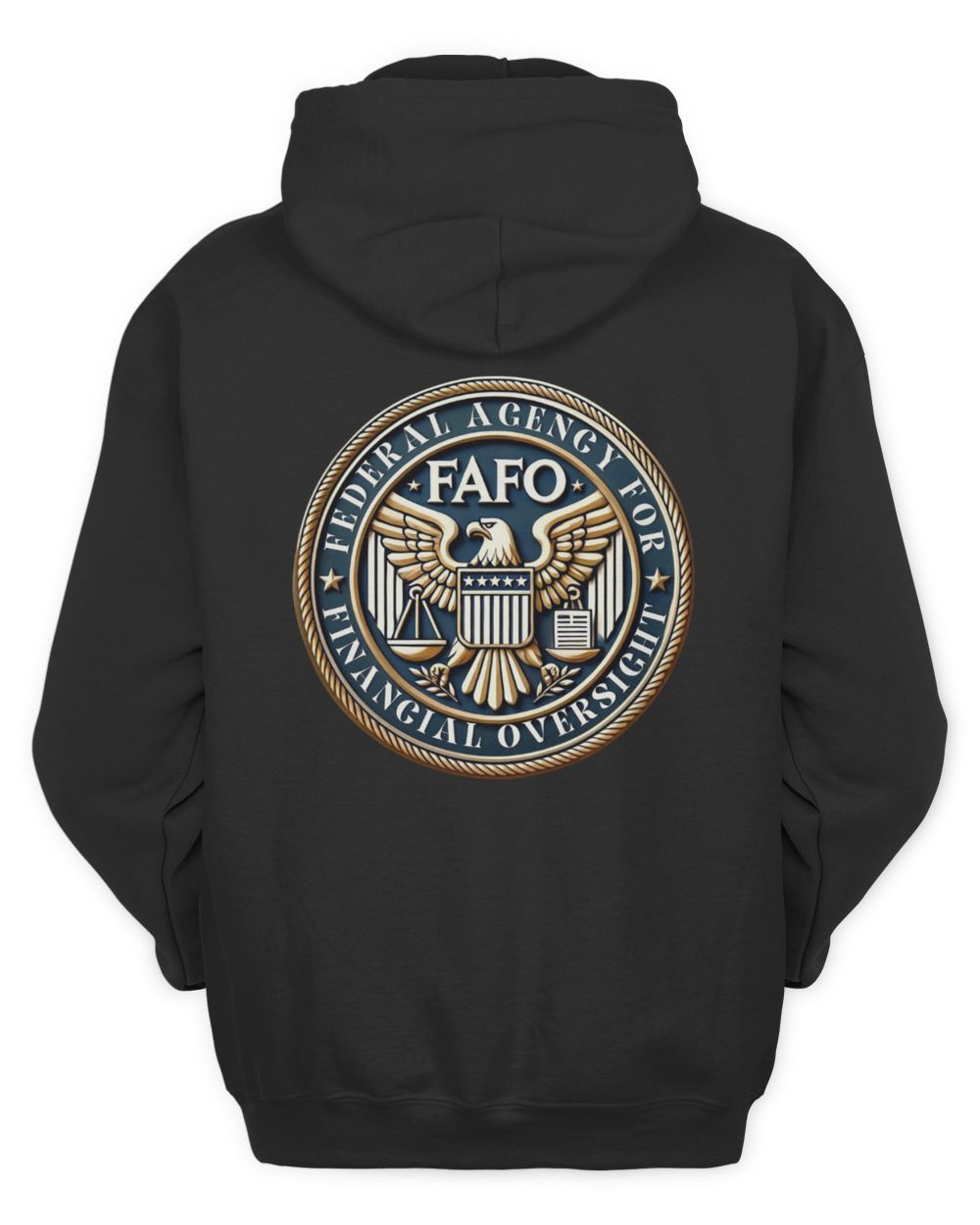 FAFO Unisex Hoodie black s