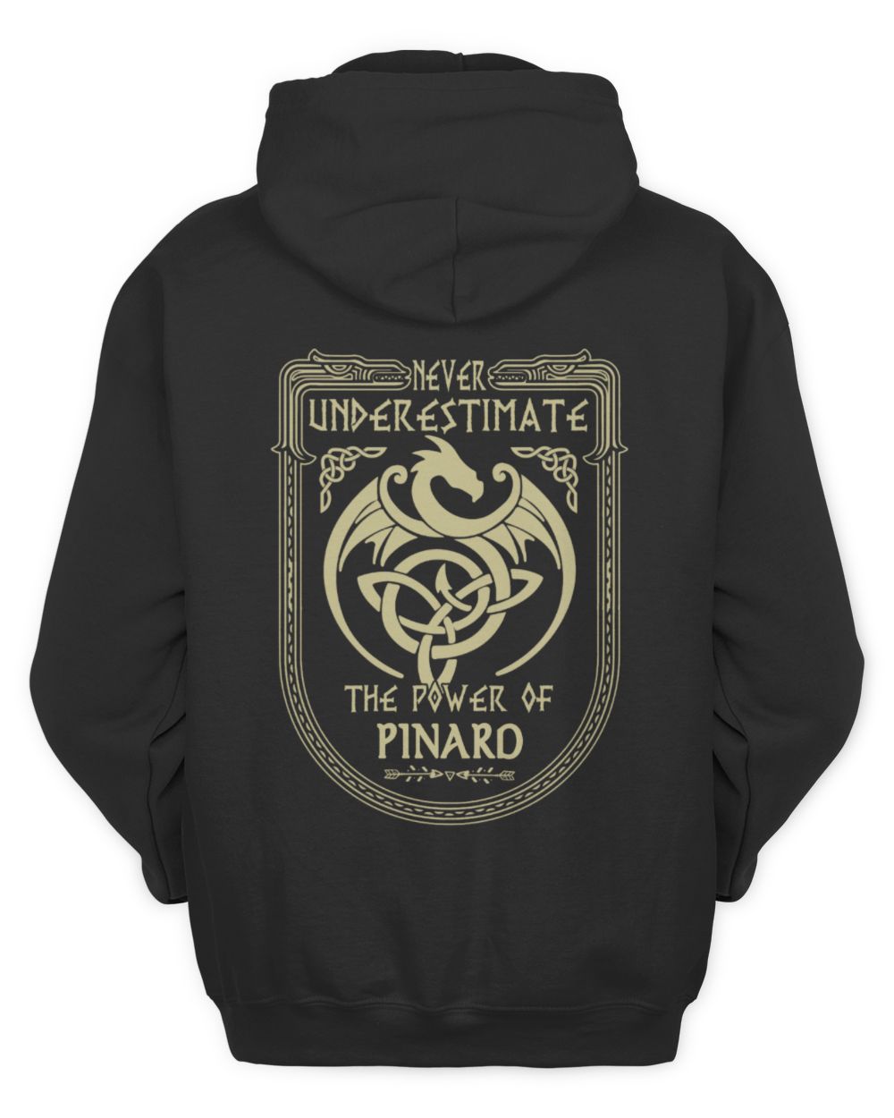 USL-90-Pinard Men's Zip Hoodie black s