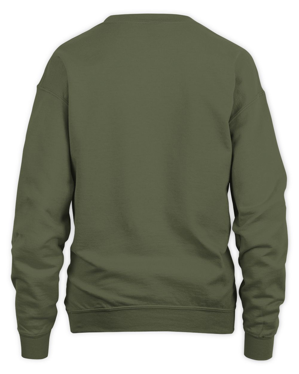 Cowbells Ring Unisex Sweatshirt military-green s