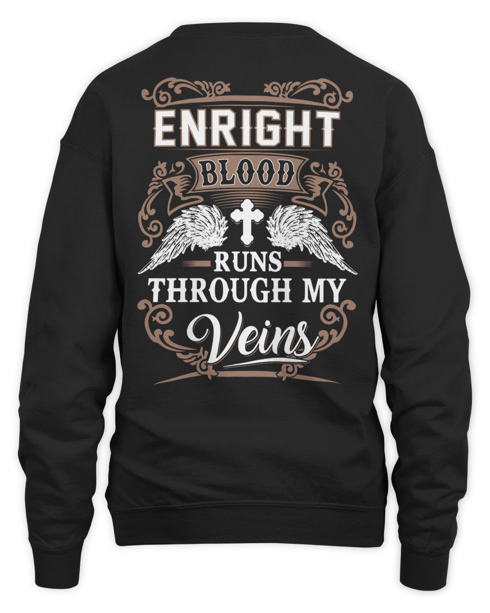 ENRIGHT Unisex Sweatshirt black s