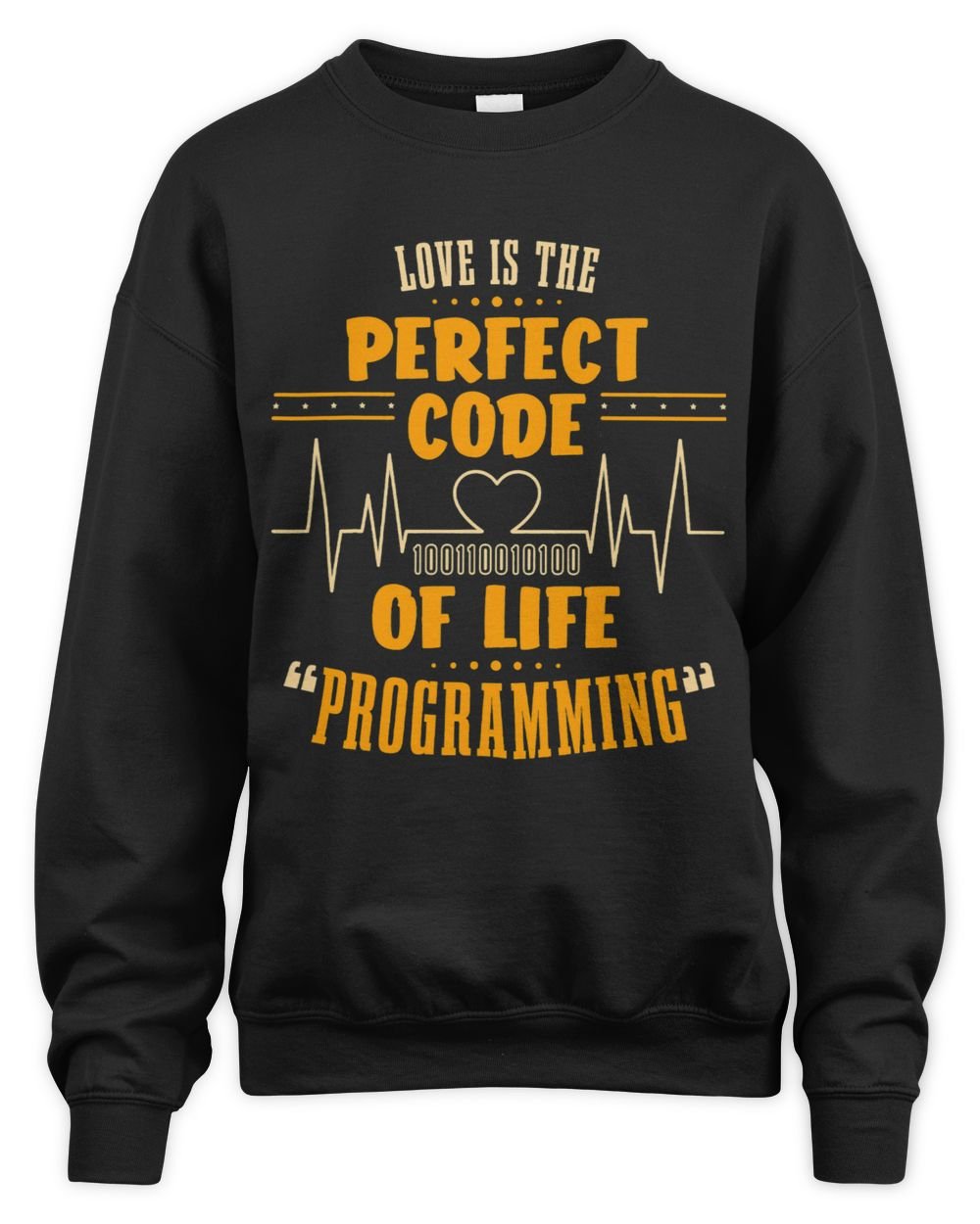 Program Developer Software Engineer Programmer Nerd Computer 1 Unisex Sweatshirt black s