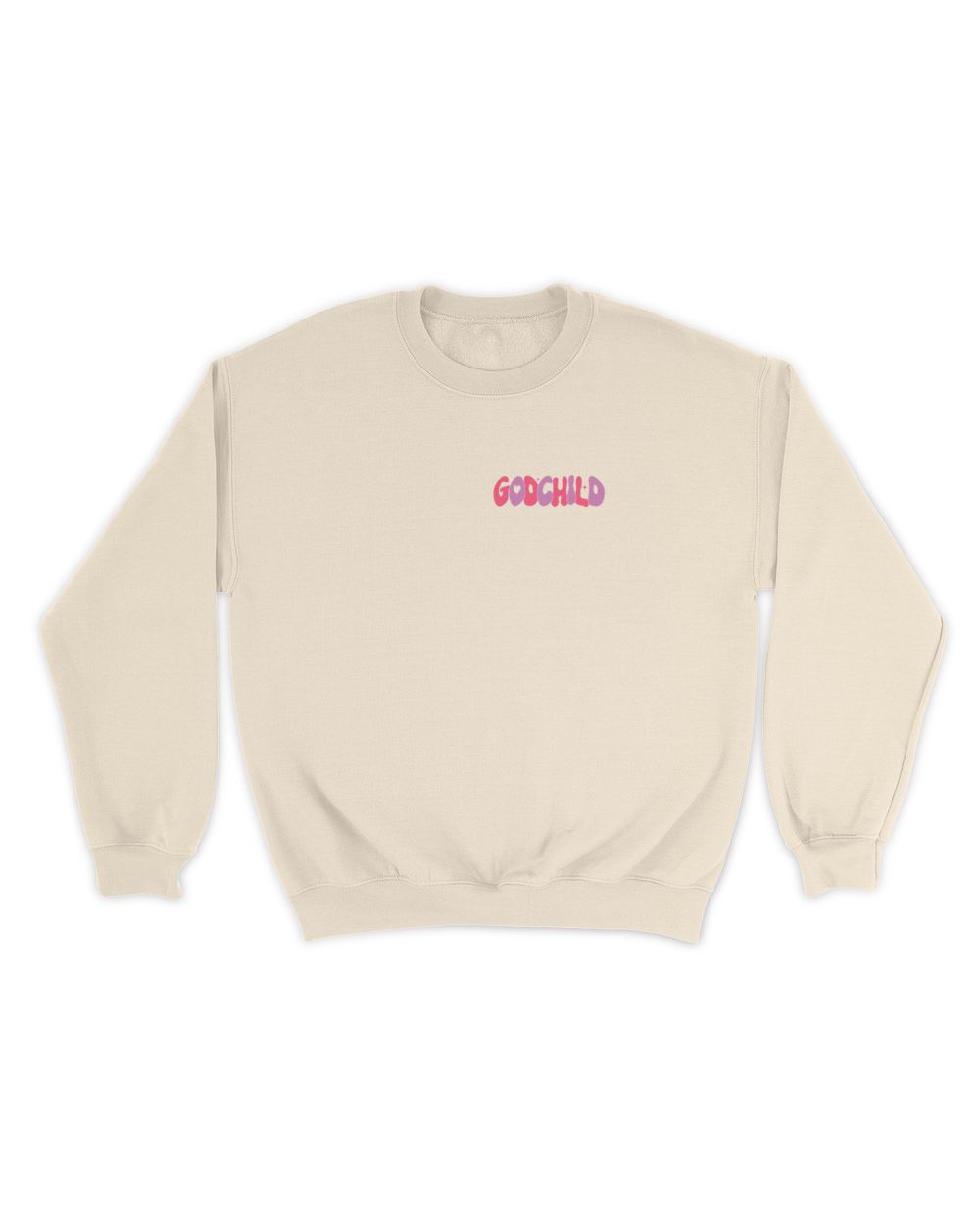 In my godchild era shirt Unisex Sweatshirt sand s