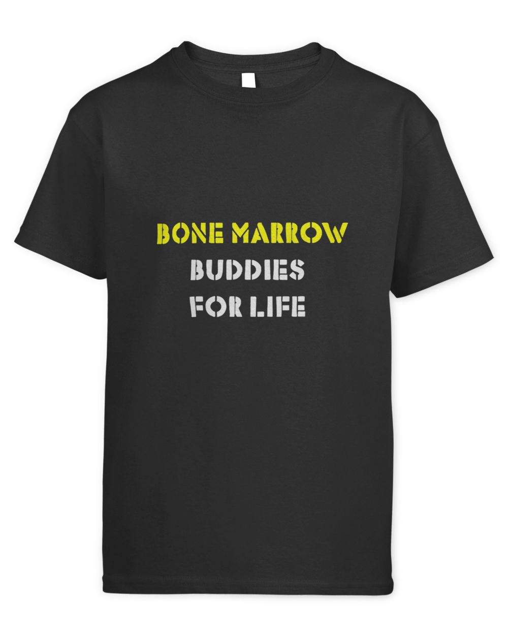 Bone Marrow Buddies For Life Kids Standard T-Shirt black xs