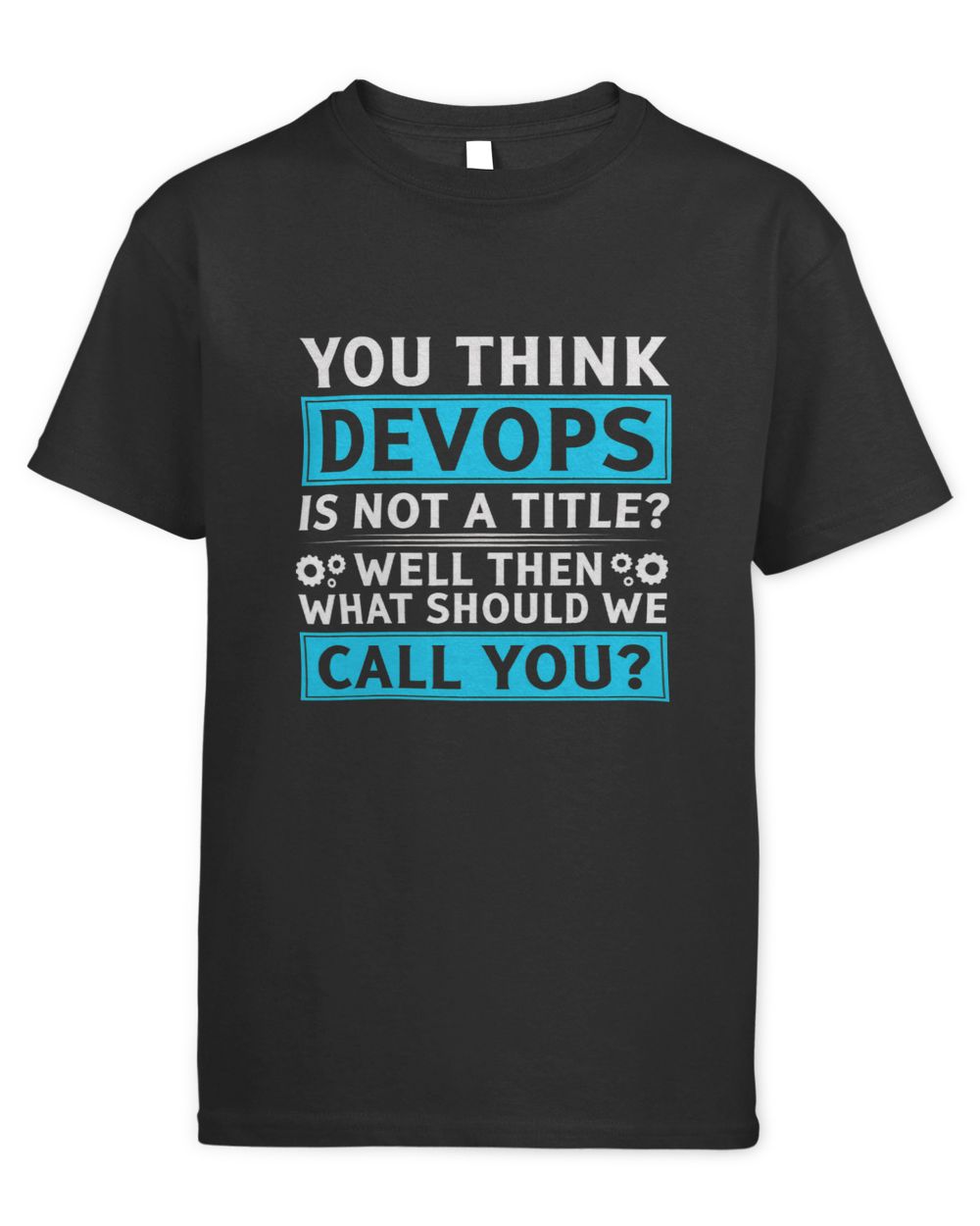 Sys admin and developer Design for a Cloud devops engineer 31 Kids Standard T-Shirt black xs