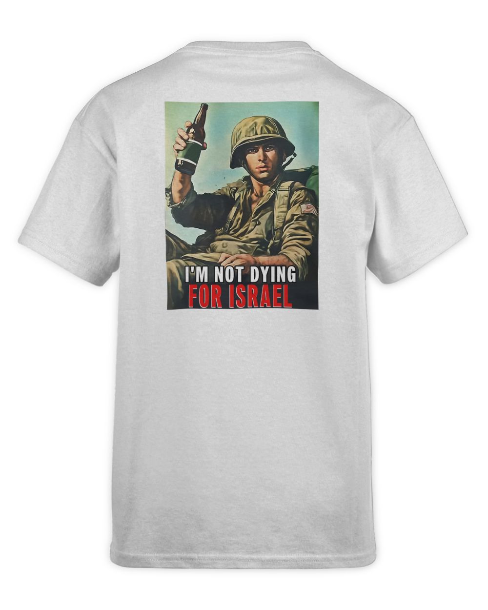 I'm Not Dying For Israel Kids Standard T-Shirt white xs