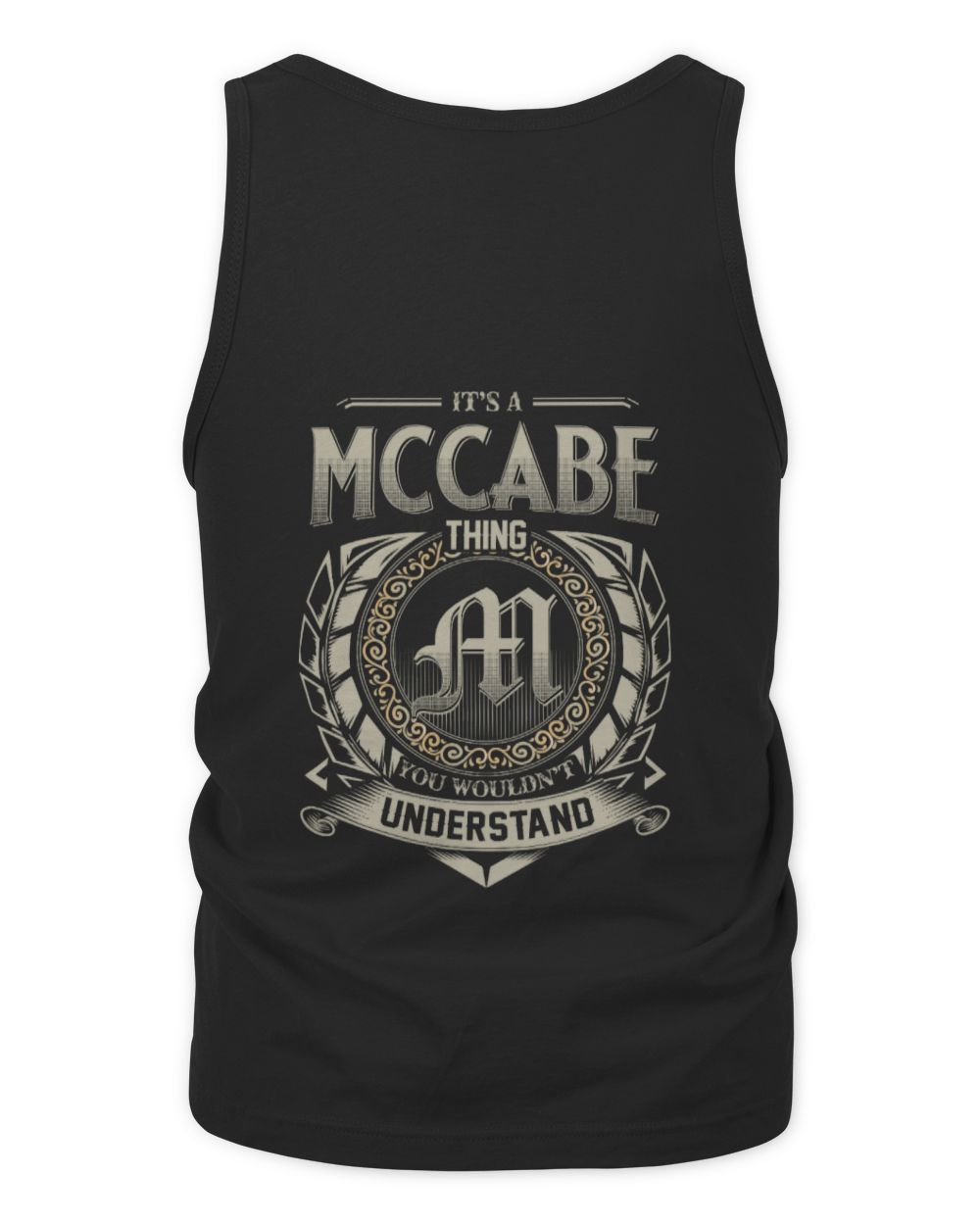 fbus02183 Mccabe D8GG Men's Tank Top black s