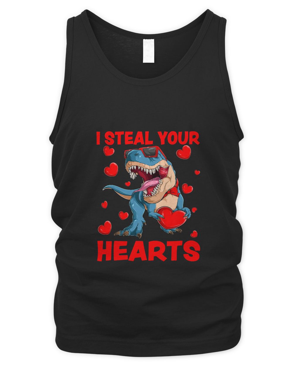 I Steal Your Hearts TRex Lover Dinosaur Valentines Days