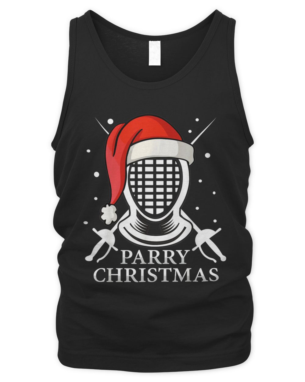 parry christmas Men's Tank Top black s