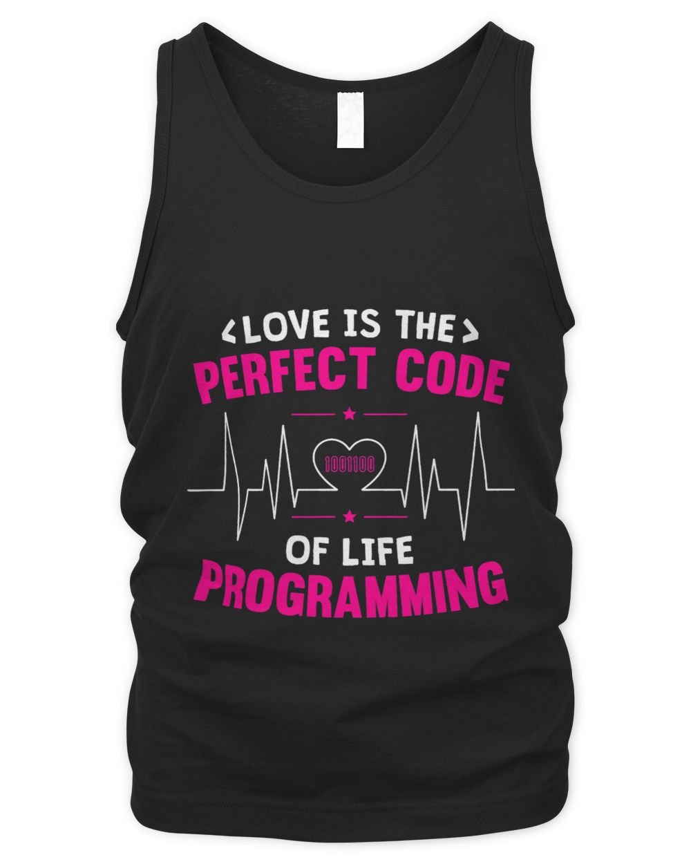 Program Developer Software Engineer Programmer Nerd Computer 2 Men's Tank Top black s