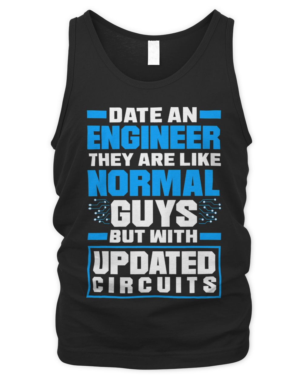 DevOps Engineer Cloud Computing Date An Engineer Men's Tank Top black s