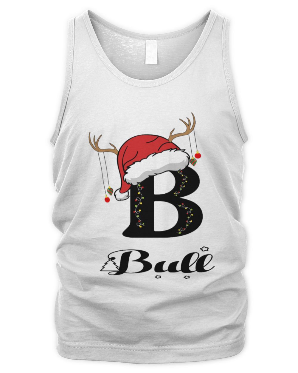 Fbus00383 Bull H60 Men's Tank Top white s
