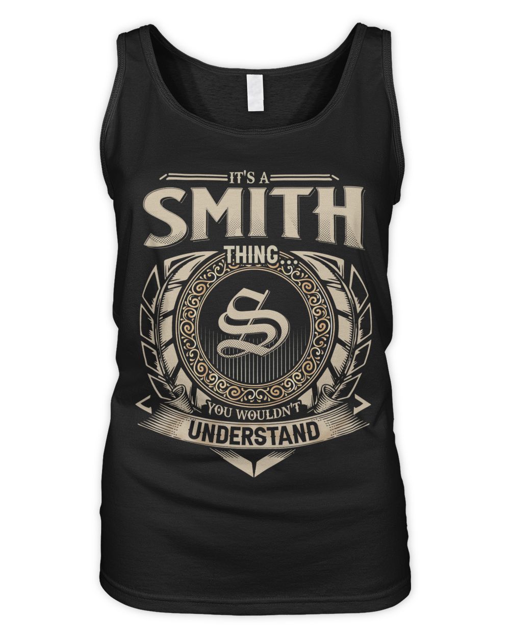 SMITH Women's Tank Top black s