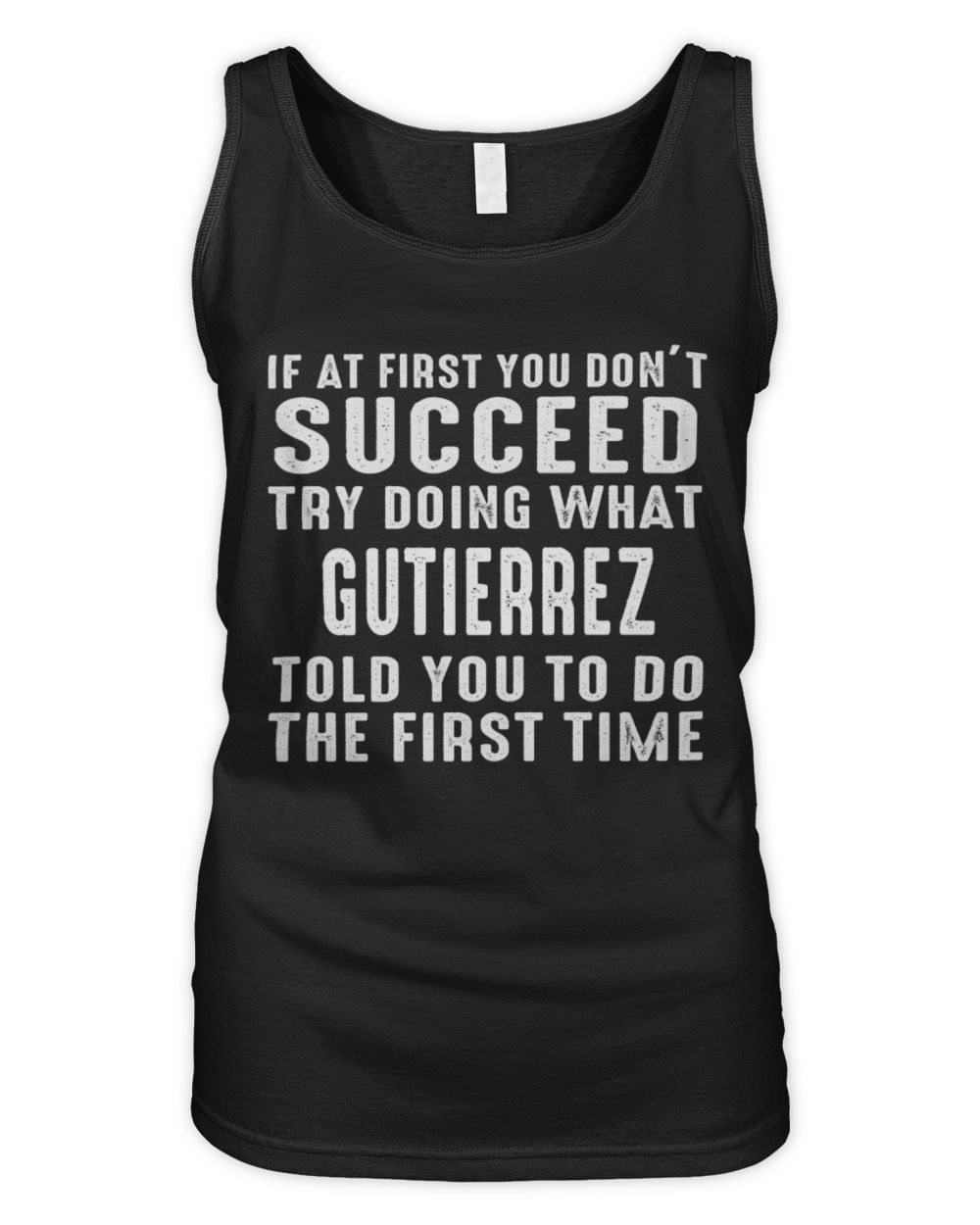USL-39-Gutierrez Women's Tank Top black s