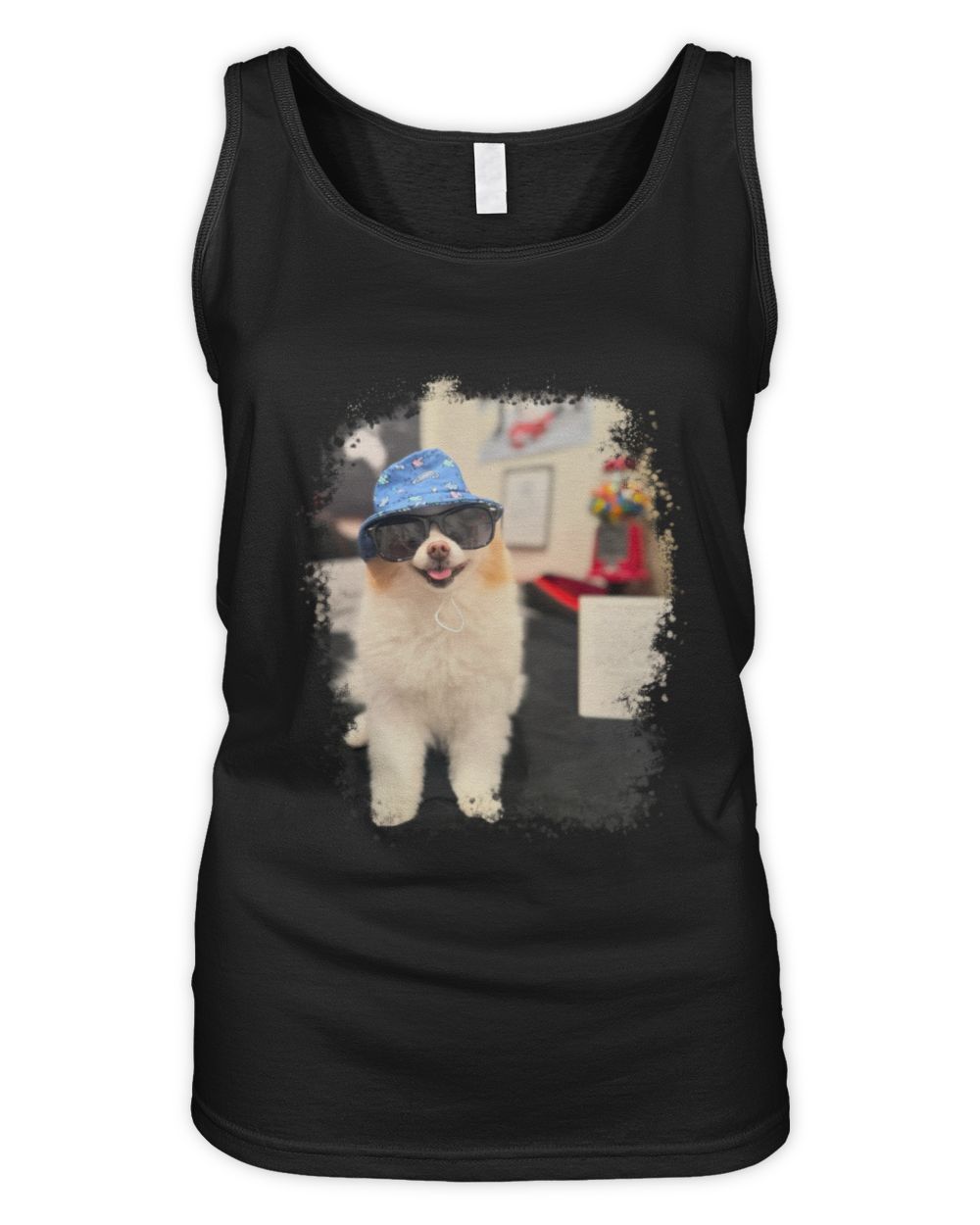 Koda is in The Woods 1 Women's Tank Top black s