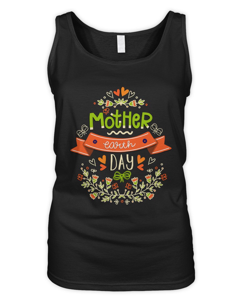 Mother Earth Day Women's Tank Top black s