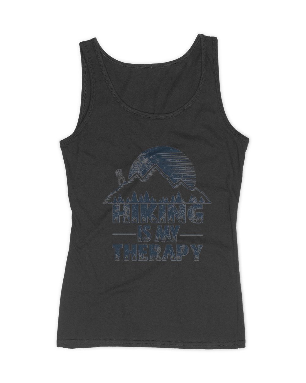 Hiking Is My Therapy - Fun Outdoors Shirt Gift Hiking Lover Classic T-Shirt