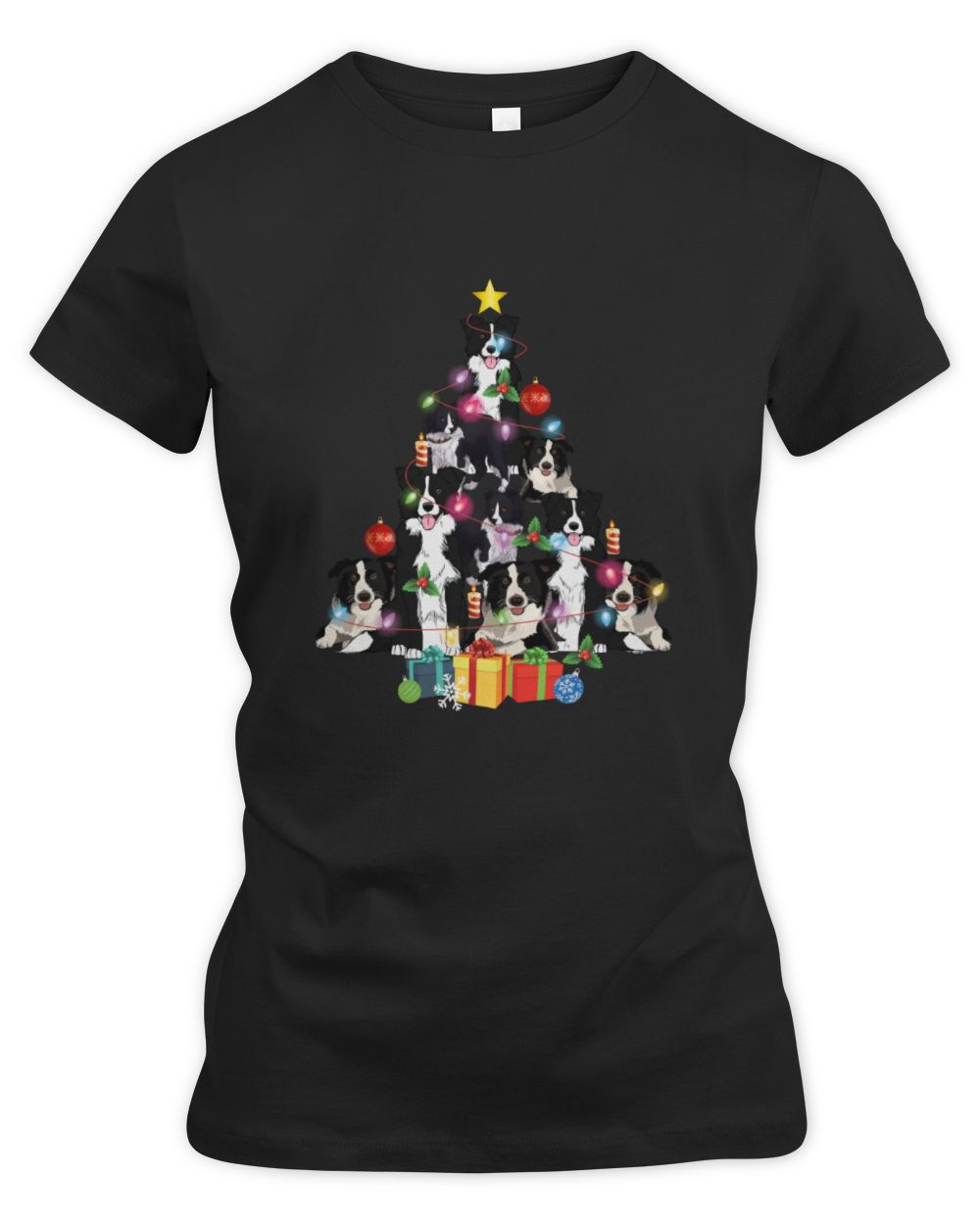 Perfect Holiday Apparel to Brighten Up the Festivities Women's Premium Slim Fit Tee black s