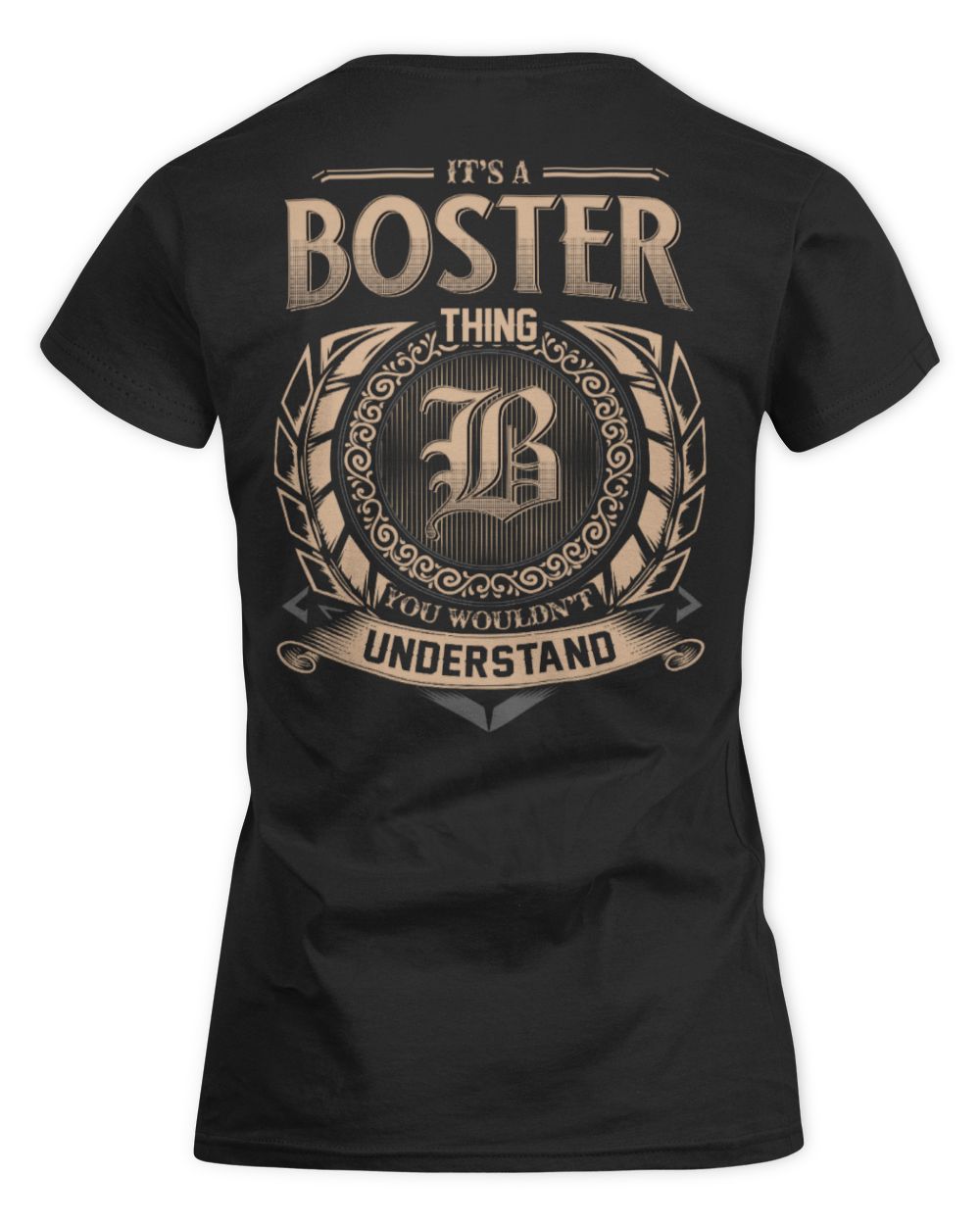 Fbus20941-Boster H18 Women's Standard T-Shirt black s