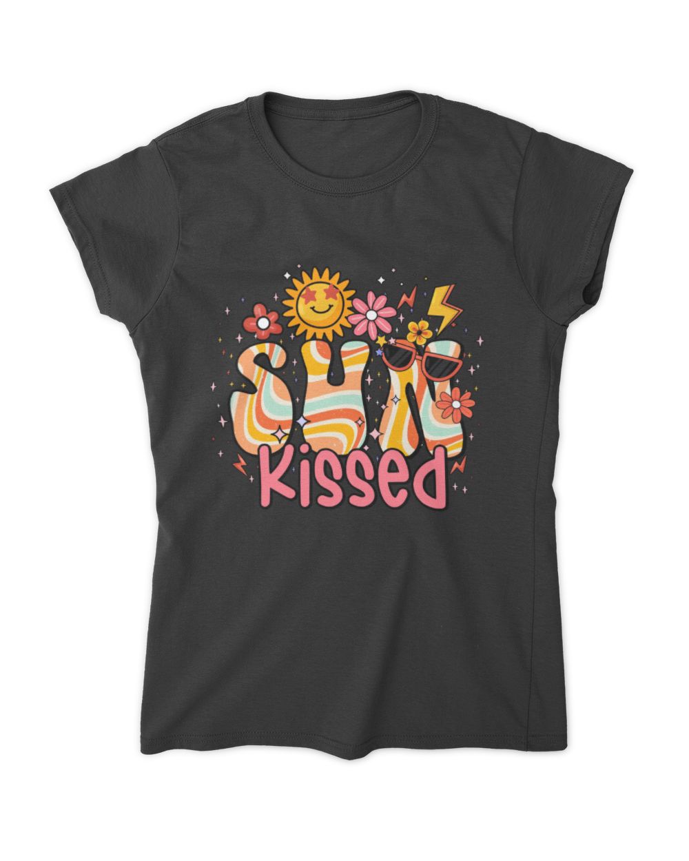 Sun kissed Women's Standard T-Shirt black s