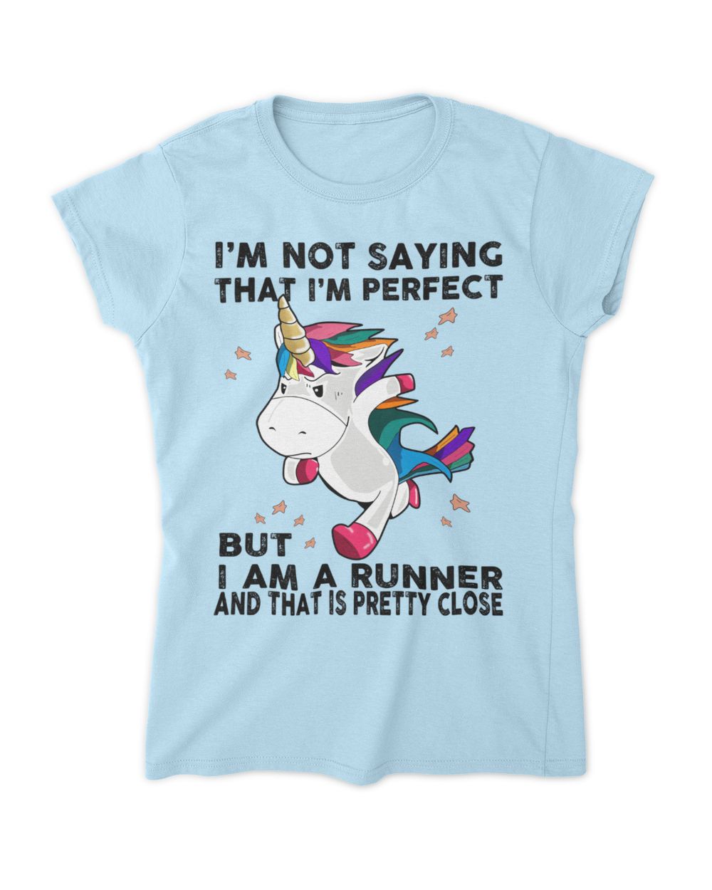 Perfect Runner Women's Standard T-Shirt light-blue s