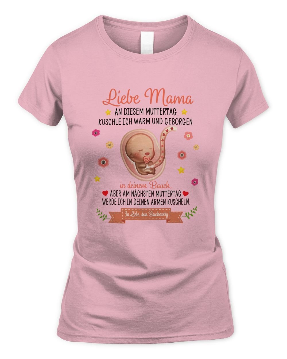 Liebe Mama Women's Standard T-Shirt light-pink s