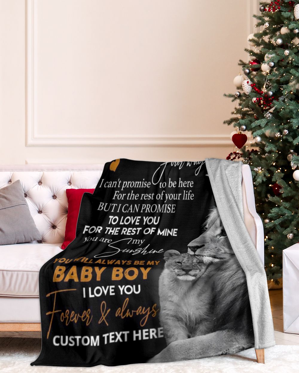 Personalized Custom To My Brother Wherever Your Journey Sherpa Fleece Blanket TTH Premium Mink Sherpa Blanket
