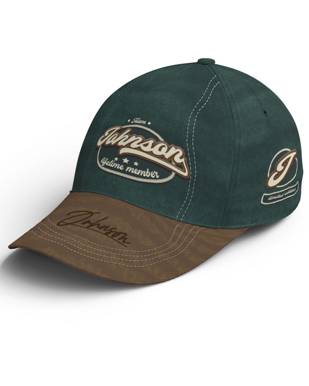 JOHNSON Baseball Cap white onesize