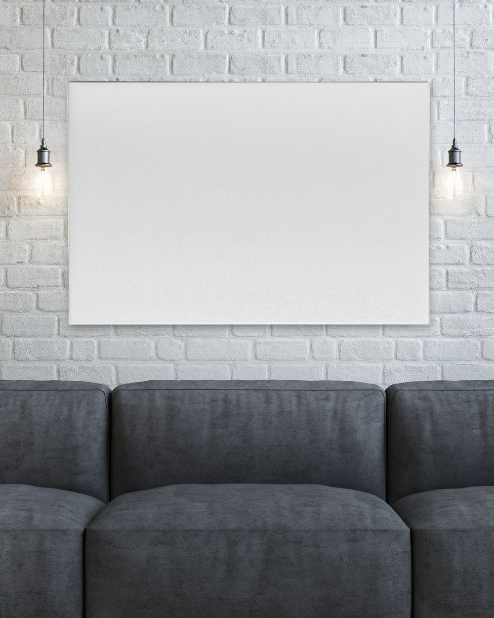 Personalized Custom Photo Hello Will You I Do Map Canvas Print CS84 Ready To Hang Landscape Canvas white 14x11in