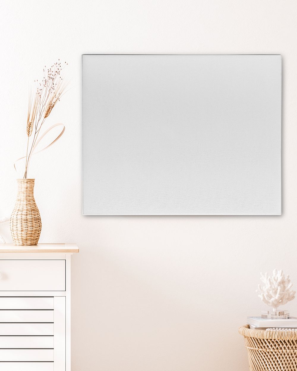 Personalized Custom Dog Pet Memorial Canvas DC151 Ready To Hang Landscape Canvas white 14x11in