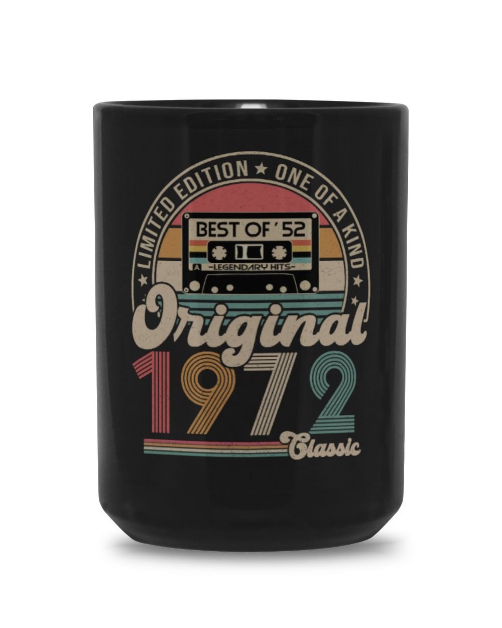 Limited Edition 1972 Classic USA65 Black Mug 15oz black 15oz
