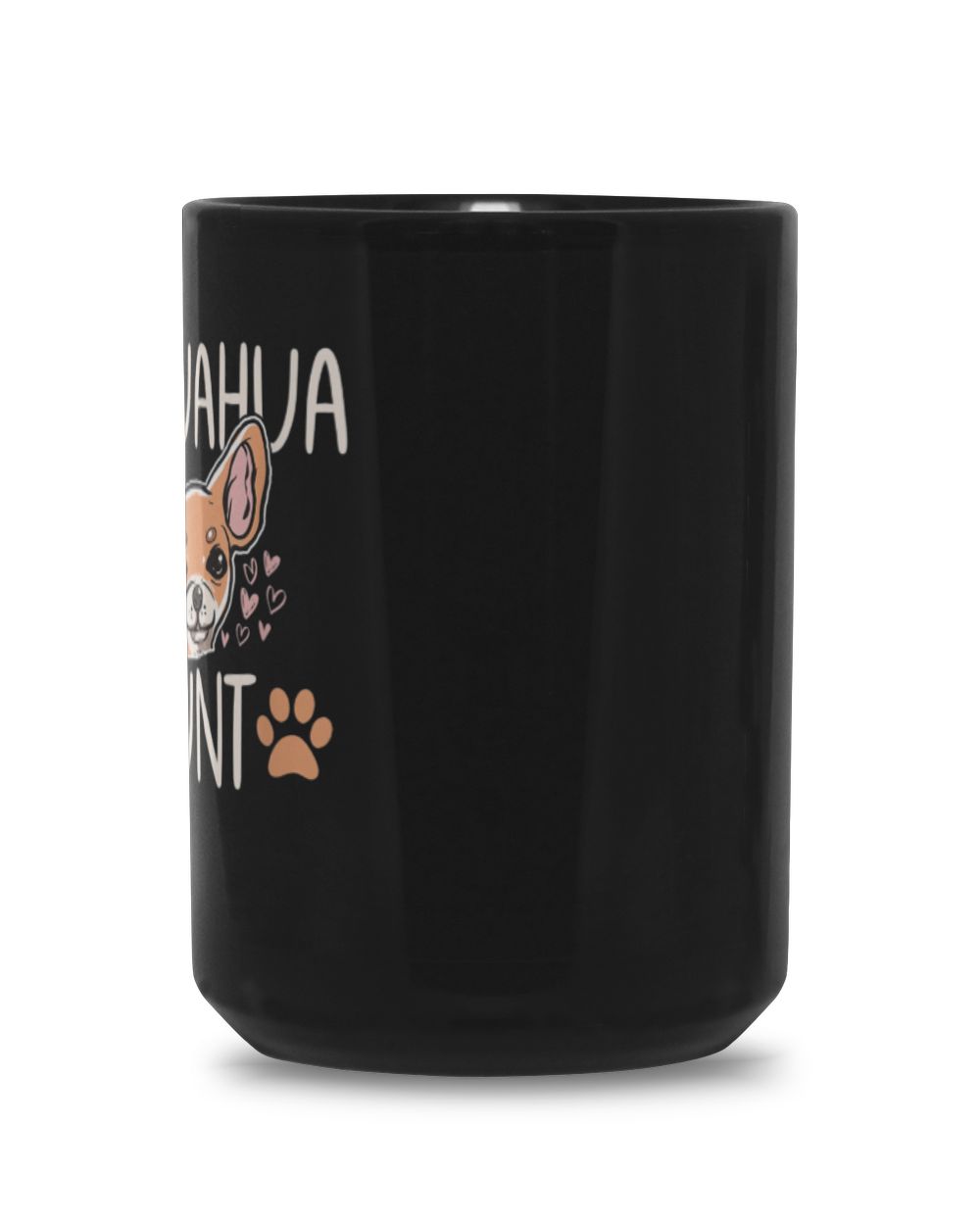 Chihuahua Aunt Love Black Mug 15oz black 15oz