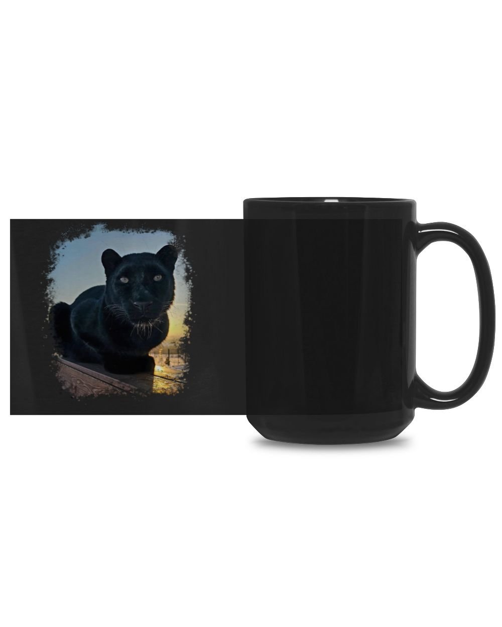 Luna The Pentera T Shirt Black Mug 15oz black 15oz