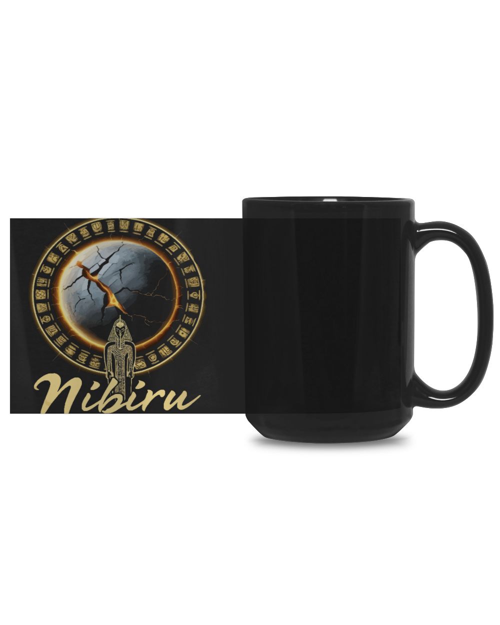 Nibiru Annunaki 2 Black Mug 15oz black 15oz