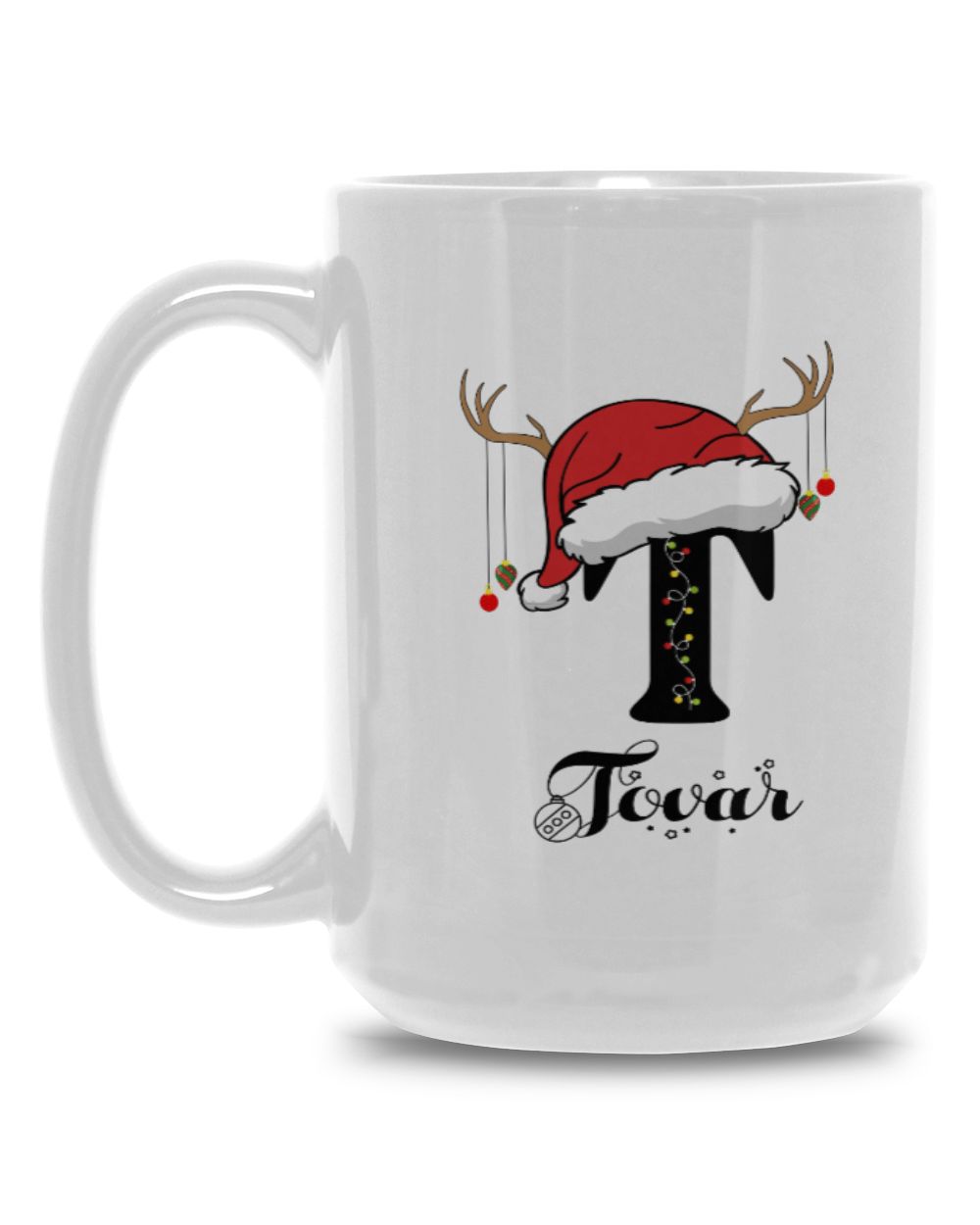 TOVAR Christmas White Mug 15oz white 15oz