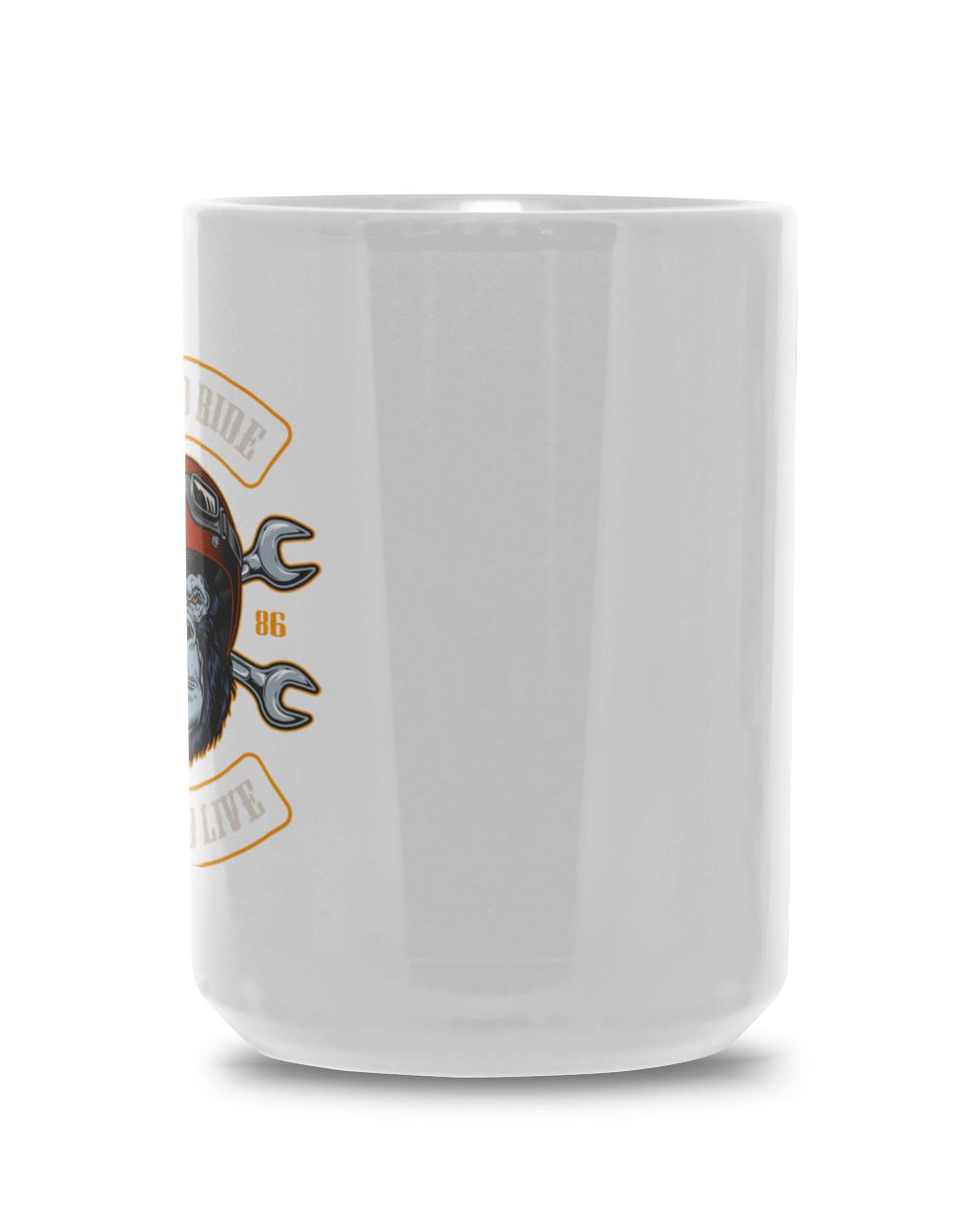 Live To Ride & To Live Mug White Mug 15oz white 15oz