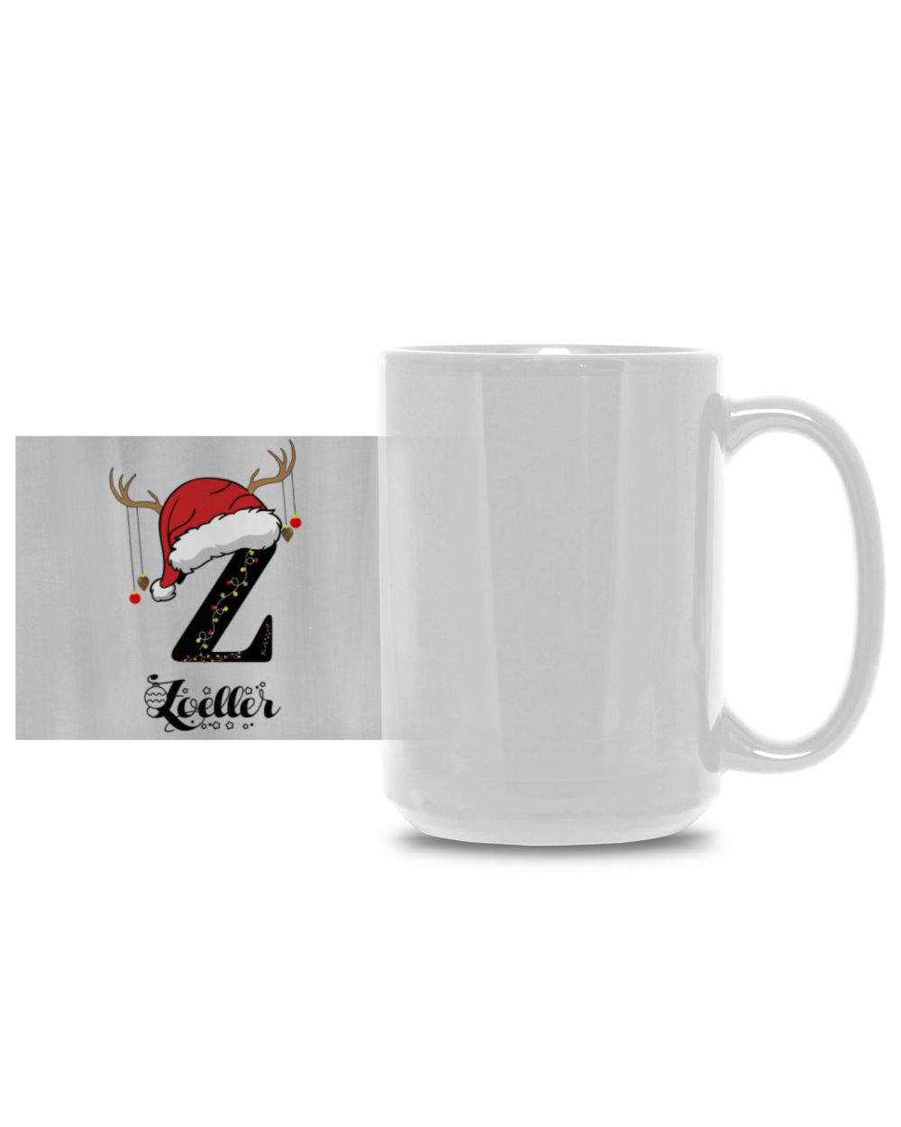 ZOELLER Christmas White Mug 15oz white 15oz