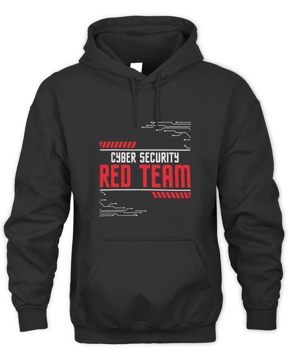 Cyber Security Red Team Computer Engineer Hacker Hacking Unisex Premium Hoodie black s