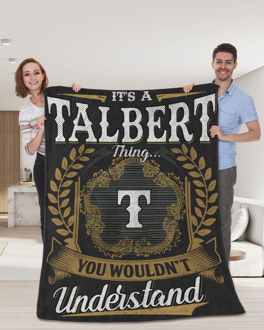 TALBERT-NT-B1 Premium Mink Sherpa Blanket (60x80in) black 60x80in