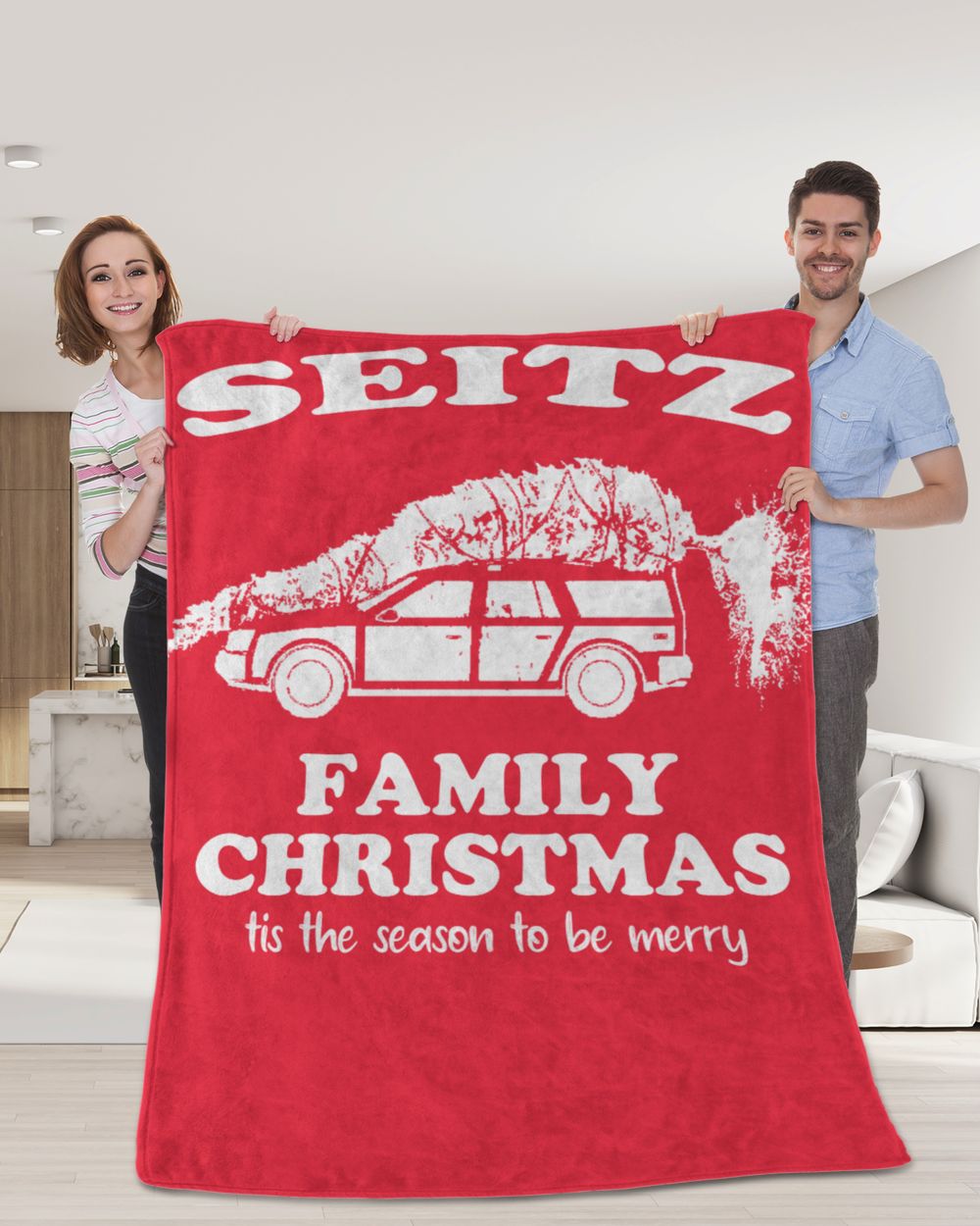 SEITZ-NT-XM6 Premium Mink Sherpa Blanket (60x80in) red 60x80in