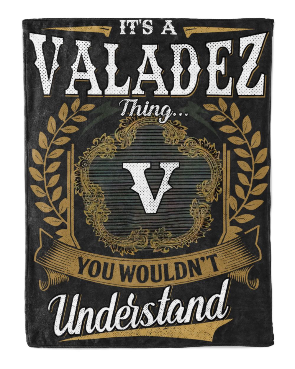 VALADEZ-NT-B1 Cozy Plush Fleece Blanket (60x80in) black 60x80in