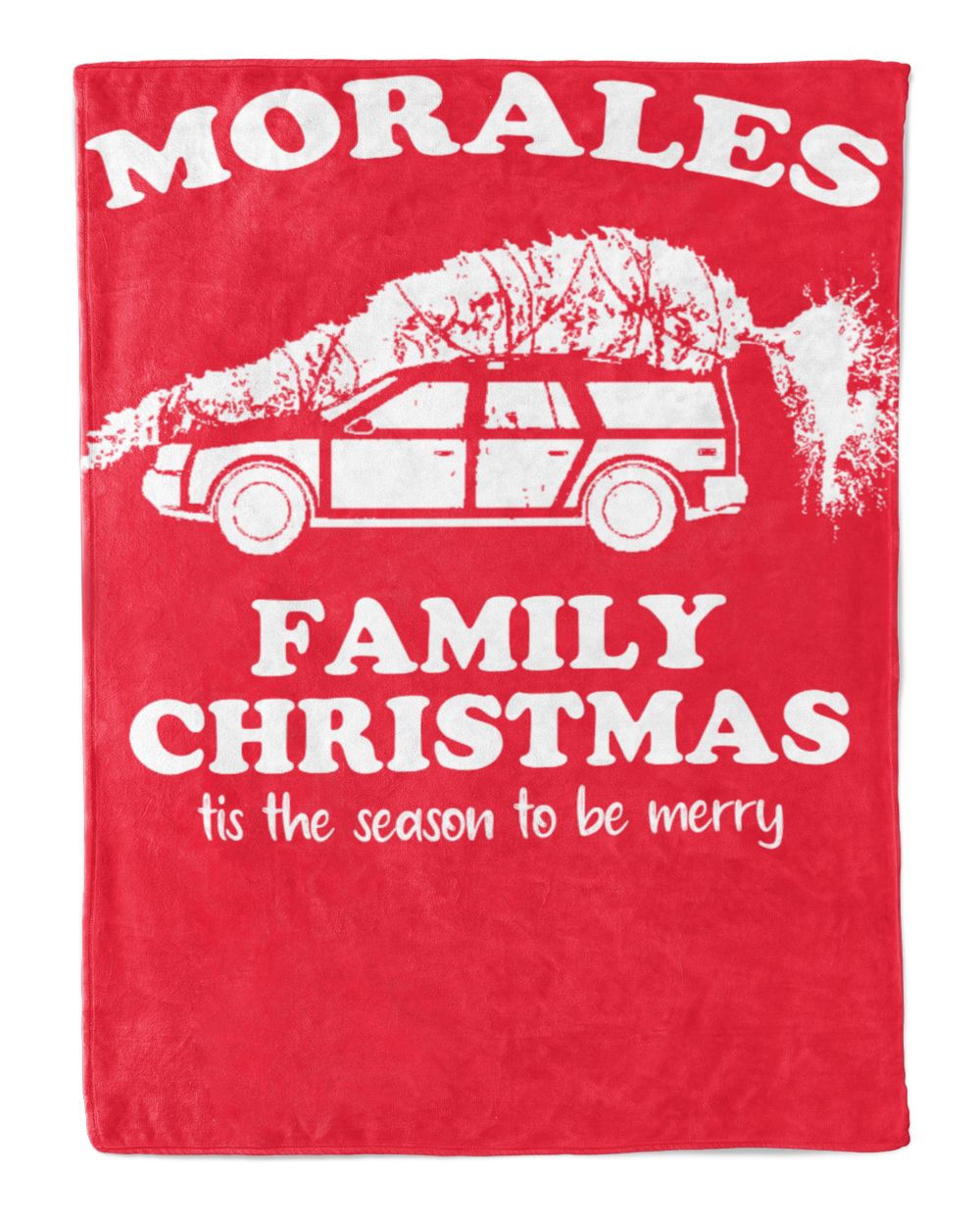 MORALES-NT-XM6 Cozy Plush Fleece Blanket (60x80in) red 60x80in