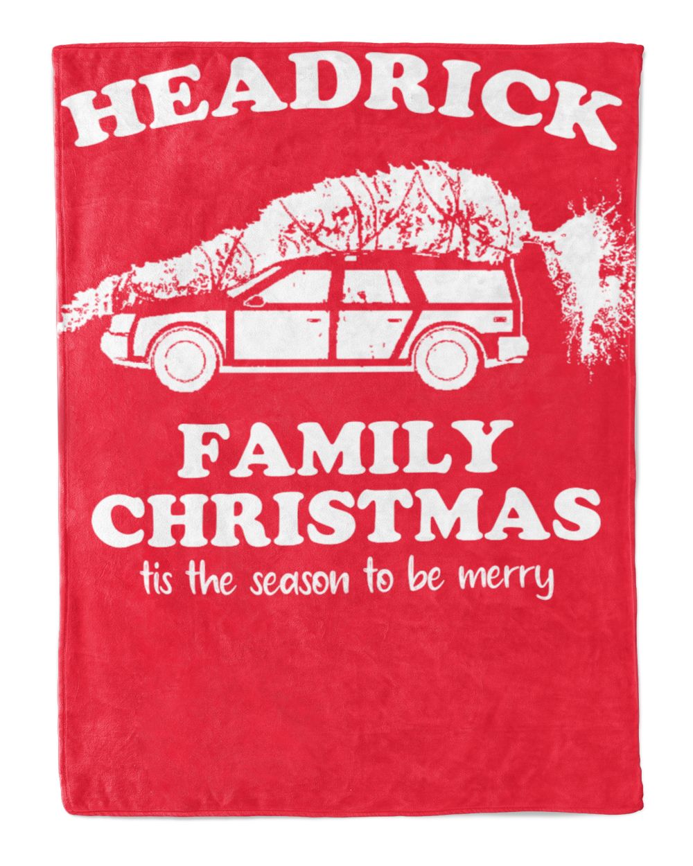 HEADRICK-NT-XM6-01 Cozy Plush Fleece Blanket (60x80in) red 60x80in