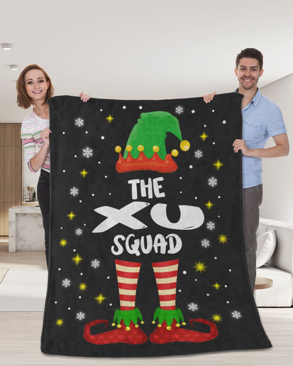 XU-NT-XM1 Cozy Plush Fleece Blanket (60x80in) black 60x80in