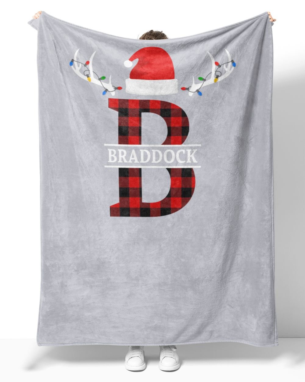 BRADDOCK-NT-XM16-01 Cozy Plush Fleece Blanket (60x80in) sport-grey 60x80in