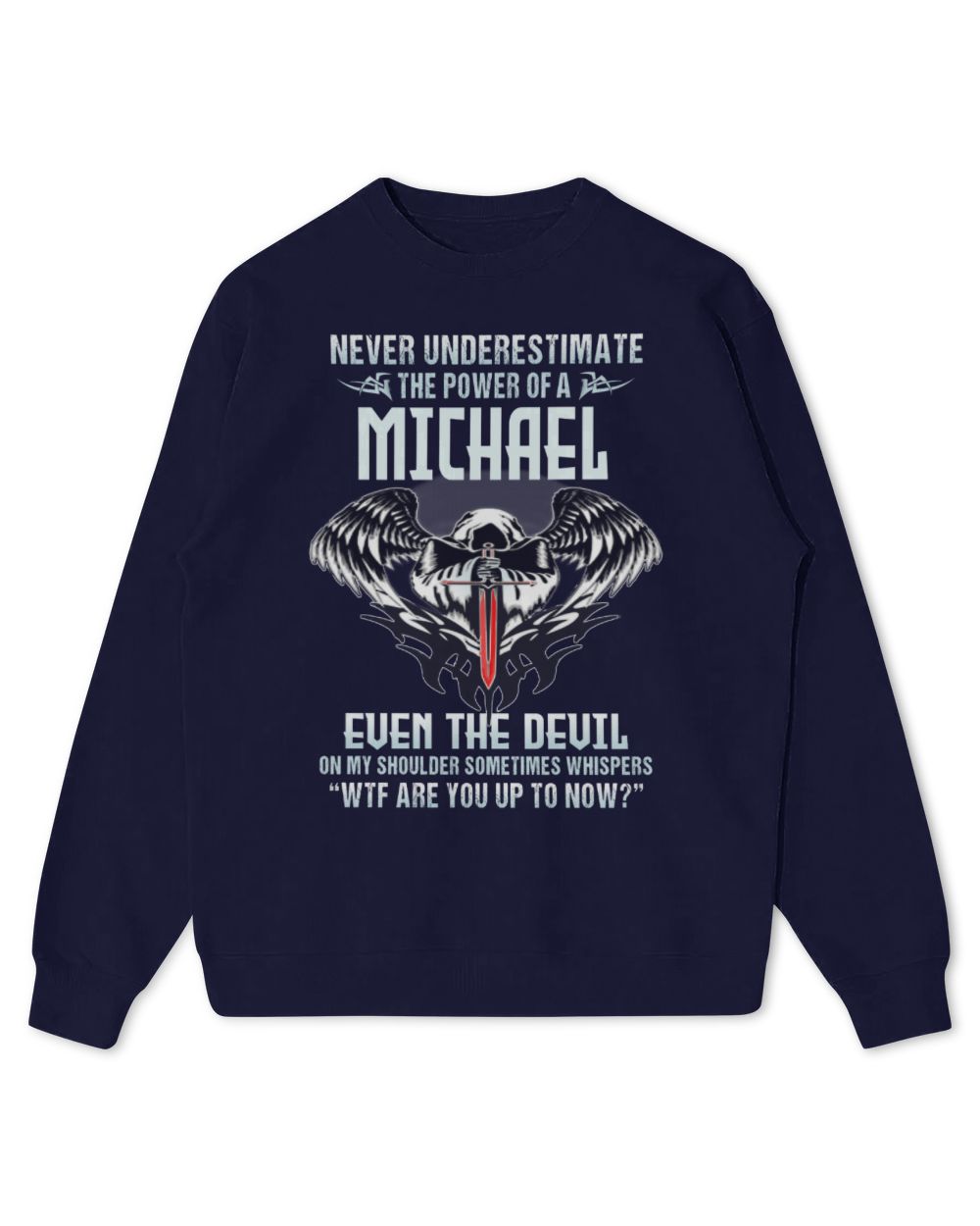 USL-97-Michael Kids Standard Sweatshirt navy xs