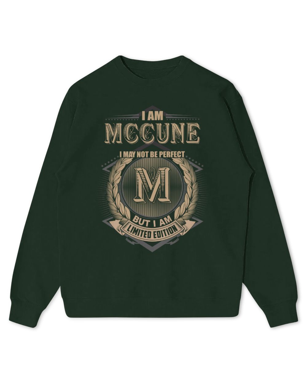 USL-77-Mccune Kids Standard Sweatshirt forest-green xs