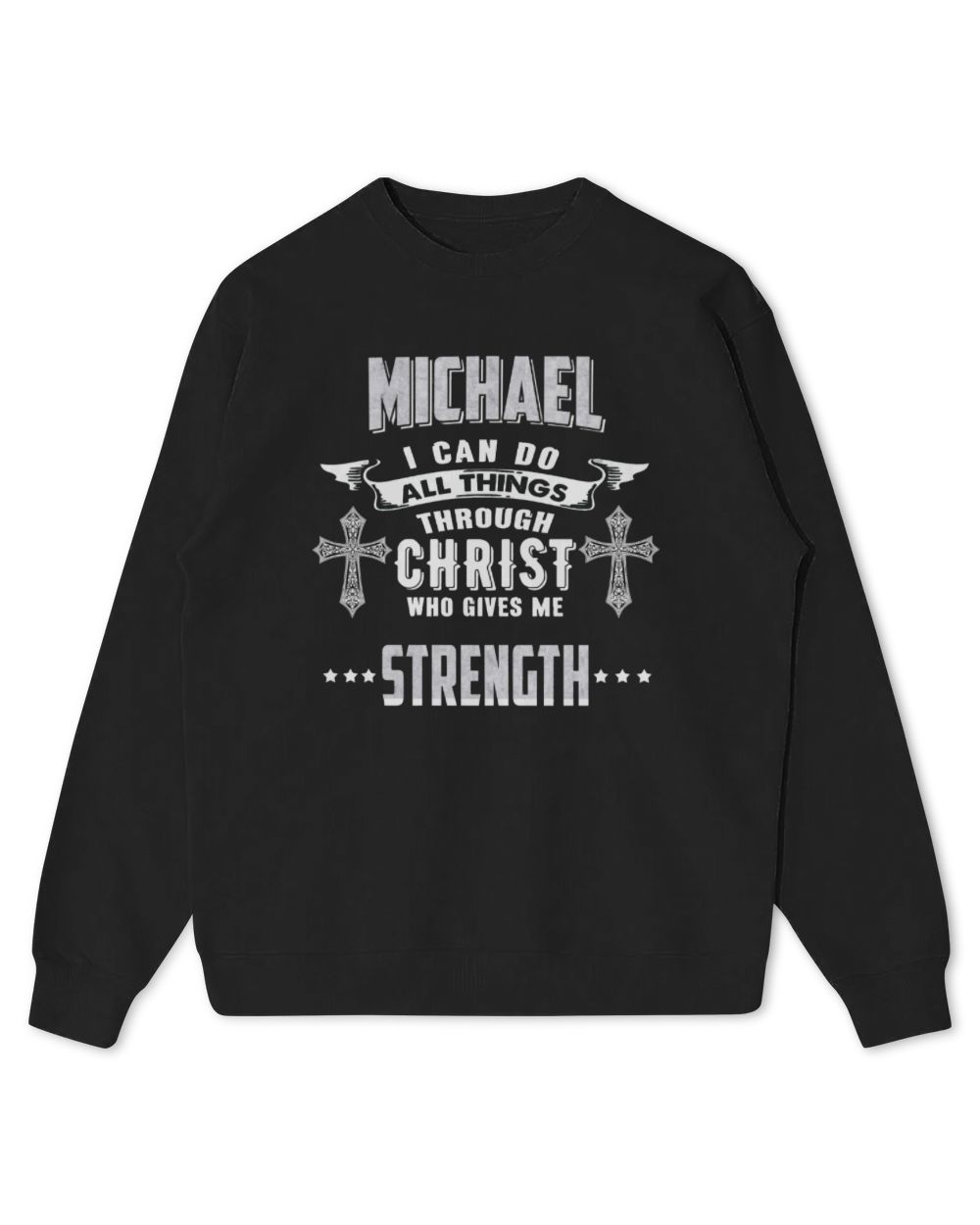 USL-18-Michael Kids Standard Sweatshirt black xs